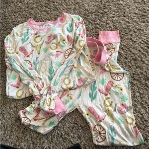 Cowgirl western little sleepies